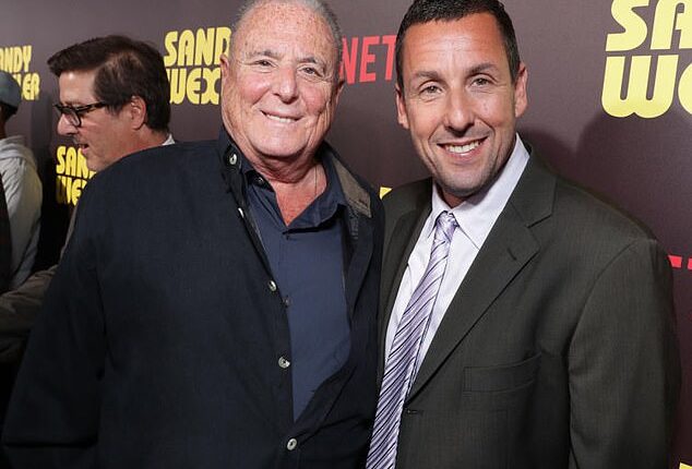 Adam Sandler's longtime manager Sanford 'Sandy' Wernick has died at the age of 86 on Thursday; They are pictured in 2017