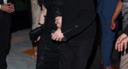 Adrien Brody and Georgina Chapman have made their first public appearance since Harvey Weinstein's bombshell Hollywood Reporter interview