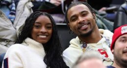 After one month in their custom Texas home, Simone Biles and Jonathan Owens head for Indianapolis