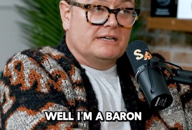 Alan Carr has revealed he is now a baron after buying a £3.25million castle in Scotland. The comedian, 49, confirmed he has the rights to the The Barony of Ayton title