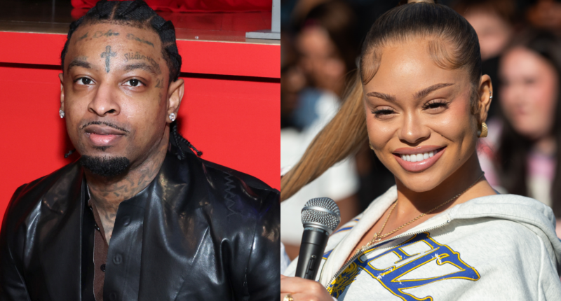 Alleged Mom Keyanna Joseph Of 21 Savage's Two Oldest Children Seemingly Reacts To Latto's Pregnancy Reveal