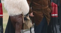 Amanda Holden and Alan Carr boarded a private jet back to London from Inverness on Saturday, after the comedian splashed out on a £3.25m Scottish castle