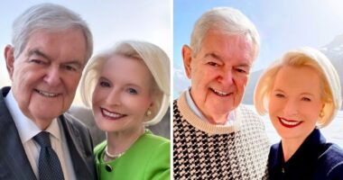 Ambassador, 60, Mocked Over Filtered Selfies That Contrast Sharply With Husband’s Appearance