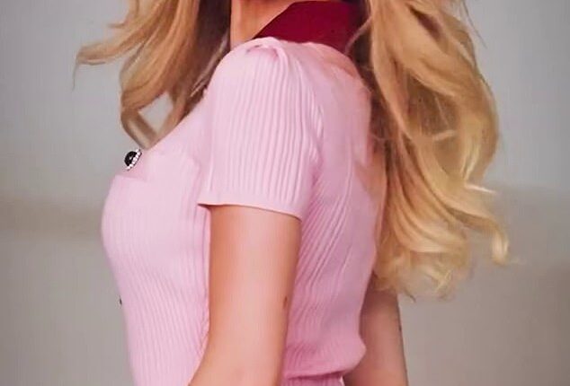 Amber Davies defiantly dismissed claims of a brewing feud between her and her Legally Blonde understudy Hannah Lowther on Instagram on Thursday