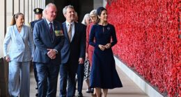 Queen Mary and King Frederik X are well into their six-day official visit to Australia, with the royal couple spending Monday morning honouring the fallen and meeting members of the public at the Australian War Memorial in Canberra