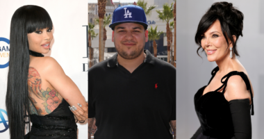 Angela White Blac Chyna Kris Jenner Celebrate Rob Kardashian 39th Birthday Throwback Photos