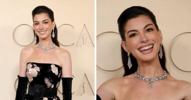 Anne Hathaway’s Oscars Appearance Sparks Wild Reactions As Fans Notice Something Off