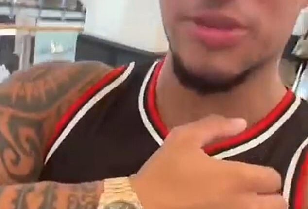 They were once reserved for the crème de la crème of society - but now influencers, including the controversial HSTikkyTokky, pictured, are getting their hands on Rolex watches