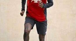 Alexander Isak has been out of action since breaking his leg against Tottenham last December