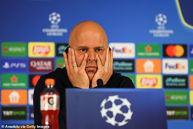 Arne Slot points finger at referee after Liverpool's defeat by Galatasaray - as he highlights key incident involving Virgil van Dijk following loss in Turkey