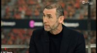 Former Arsenal defender Keown was firmly in the camp that Madueke had in fact received enough contact to be brought down in the box, saying: 'For me it was a penalty'