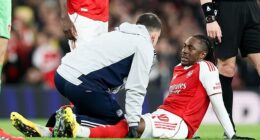 Eberechi Eze is expected to miss around a month of the run-in with a calf injury