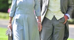 Queen Camilla and King Charles attend day three of Royal Ascot on June 19, 2025