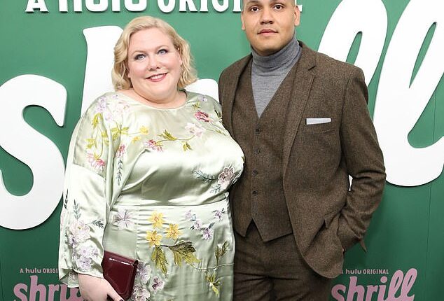 The husband of famous author Lindy West has unleased a furious tirade against a reporter after they wrote a review of West's new tome