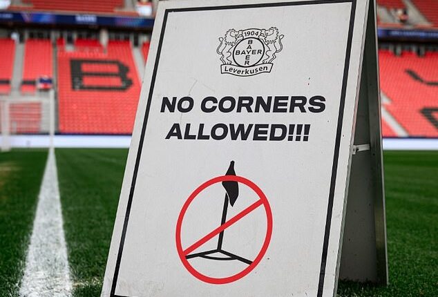 Bayer Leverkusen have jokingly claimed no corners will be allowed during tonight's Champions League game against Arsenal