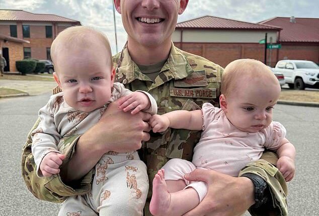 A pilot from Alabama who had recently become a dad to adorable twins has been named as one of the six US servicemembers killed this week in Operation Epic Fury