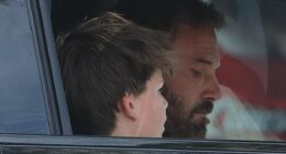 Ben Affleck enjoyed quality time with his mini-me son Samuel over the weekend