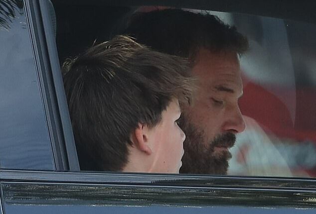 Ben Affleck enjoyed quality time with his mini-me son Samuel over the weekend