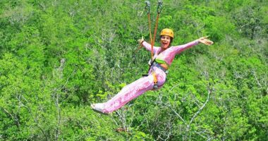 Catherine Wieland, 33, claimed £23,000 saying anxiety kept her housebound. She was later pictured clubbing, surfing and ziplining in Mexico