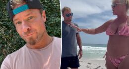 Brian Littrell claims threats over private beach dispute