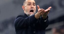 Igor Tudor's Tottenham are plummeting towards relegation and are in full crisis mode