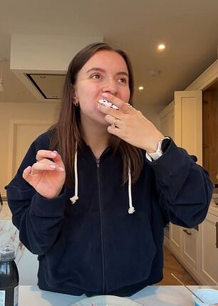 Molly Mae Hague's sister, Zoe Rae, recently admitted in a video that she is 'cottage cheese obsessed', explaining: 'I'm going through a tub of cottage cheese like it's going out of fashion'