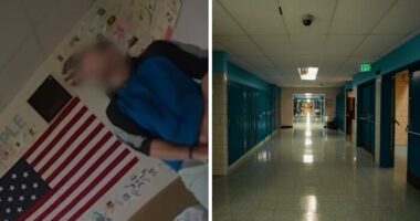 California Teacher Suspended After Bizarre Act In Classroom Secretly Filmed By Student