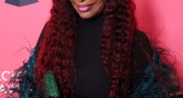 Chaka Khan appeared on the latest episode of popular podcast Table Manners, hosted by Jessie and Lennie Ware, and revealed her age-defying beauty tips to the mother-daughter duo (The singer pictured in January in Los Angeles)