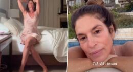 Cindy Crawford roasted over morning routine