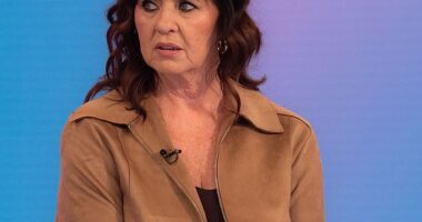 Coleen Nolan's son's ex-girlfriend, Emma Kivell, has branded the Loose Women star a 'cruel bully' (Coleen pictured last week)