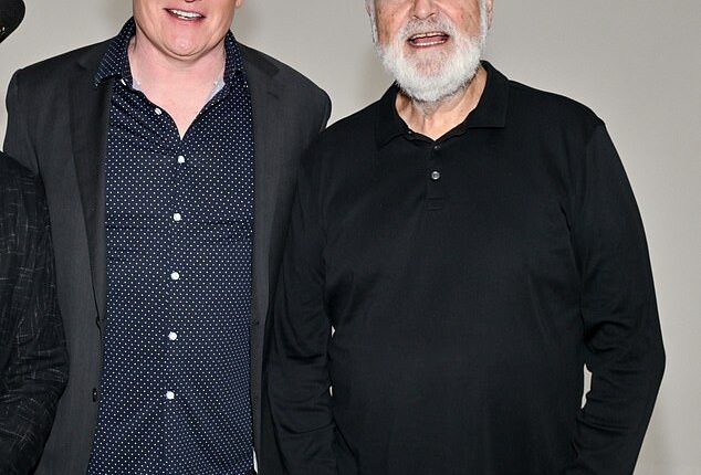 Conan O'Brien has opened up about the final time he saw Rob and Michele Reiner at his holiday party - just hours before their murders last year; O'Brien and Reiner pictured in 2024