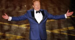 Conan O'Brien had Timothee Chalamet squirming as he called out the Oscar nominee's 'opera and ballet' jab controversy in front of his Hollywood peers at the 98th Academy Awards on Sunday night