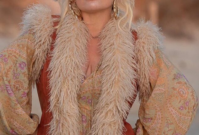 Popular online personality and original 'mummy blogger' Constance Hall (pictured) has revealed her husband Denim Cooke has temporarily moved out, as the couple take time apart amid mounting pressures at home