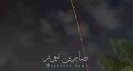 Rocket fire aimed at the US Embassy in the Iraqi capital of Baghdad early on Saturday. The rockets were shot down by a US Army C-RAM interceptor