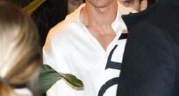 Cristiano Ronaldo, 41, enjoyed a night on the town in Madrid whilst his fiancée, Georgina Rodriguez, 32, attended the Valentino Show 'Interferenze' in Rome on Thursday