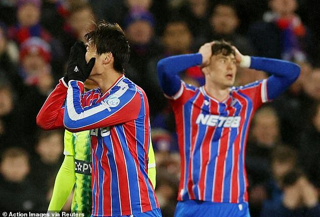 Crystal Palace were held to a frustrating 0-0 draw by AEK Larnaca in the first leg of their Conference League last-16 tie