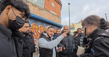 Whitechapel hit the news when footage emerged of a young police officer defending a Christian preacher being told: 'This is Whitechapel ¿ this is a Muslim area'