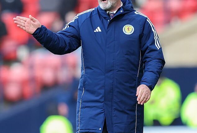 Clarke took a swipe at the Tartan Army after they booed off his players at the full-time whistle