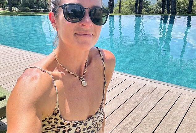 Patrick often shows off her enviable figure on social media. Pictured in 2024