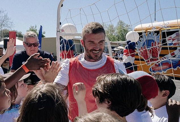 David Beckham has partnered with Bank of America to increase access to soccer in US schools