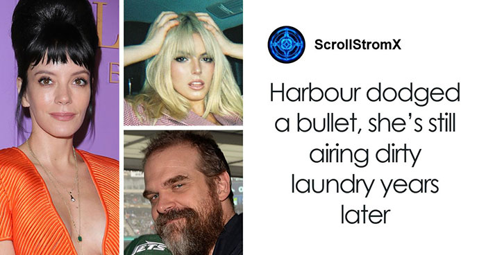 David Harbour’s Alleged Partner Kicked Out Of Lily Allen Producer’s Party In Stunning Scene