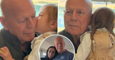 Demi Moore celebrates ex Bruce Willis' 71st birthday with sweet new snaps as actor battles dementia