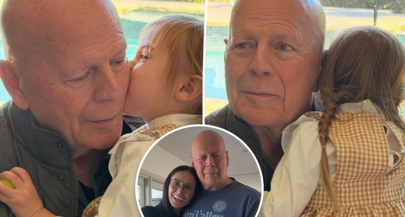 Demi Moore celebrates ex Bruce Willis' 71st birthday with sweet new snaps as actor battles dementia