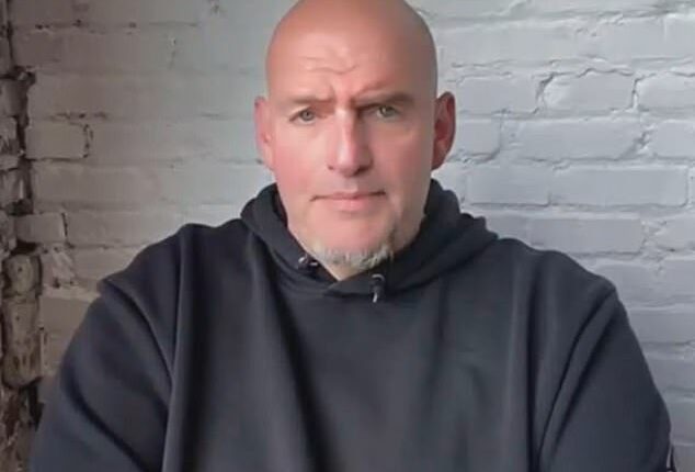 Pennsylvania's Democratic Senator John Fetterman on Fox News' Saturday in America with host Kayleigh McEnany on Saturday, March 28, 2026