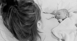 Dianne Buswell has welcomed her first child with her boyfriend Joe Sugg, as she paid tribute to her father Mark with the newborn's name