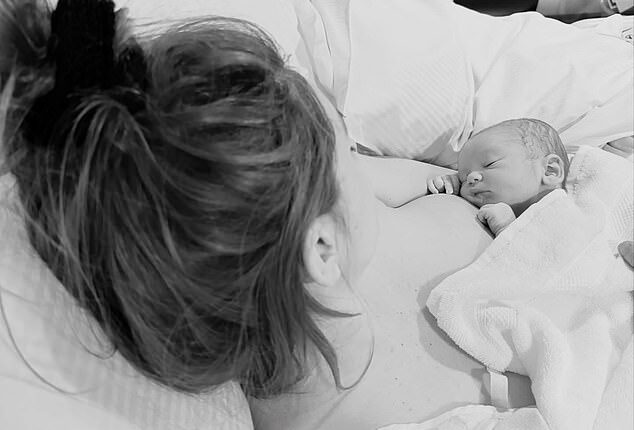 Dianne Buswell has welcomed her first child with her boyfriend Joe Sugg, as she paid tribute to her father Mark with the newborn's name