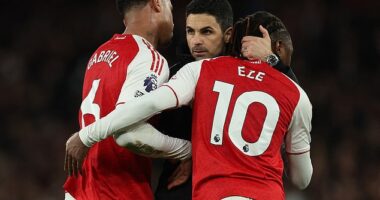 Arsenal restored their five-point lead over Manchester City with a crucial win at the Emirates
