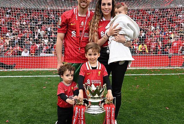 Diogo Jota's widow Rute Cardoso paid tribute to the late Liverpool star ahead of Father's Day