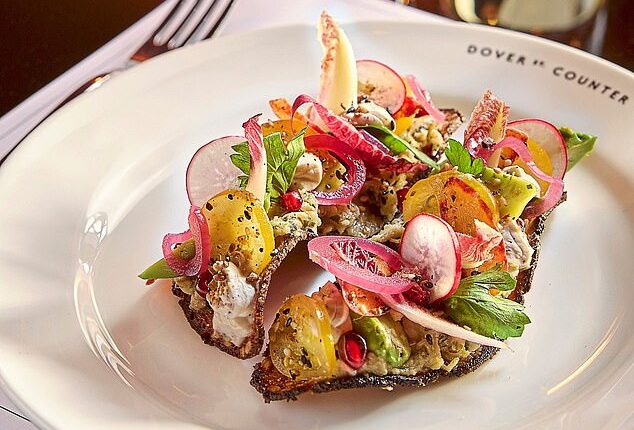 ‘Feel-good’ food: whipped ricotta and truffle-honey crispbread