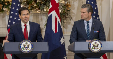 Drones Reportedly Seen Over Military Base Housing Rubio, Hegseth.